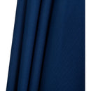  Meridian Amalfi Navy Water Resistant Fabric And Aluminum Patio Umbrella with Base Set IMAGE 17
