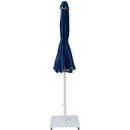  Meridian Amalfi Navy Water Resistant Fabric And Aluminum Patio Umbrella with Base Set IMAGE 13