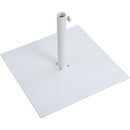  Meridian Amalfi Beige Water Resistant Fabric And Aluminum Patio Umbrella with Base Set IMAGE 7