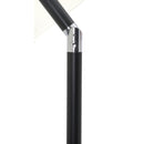  Meridian Amalfi White Water Resistant Fabric And Aluminum Patio Umbrella with Base Set IMAGE 13