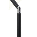  Meridian Amalfi White Water Resistant Fabric And Aluminum Patio Umbrella with Base Set IMAGE 13