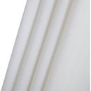  Meridian Amalfi White Water Resistant Fabric And Aluminum Patio Umbrella IMAGE 8