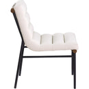  Color_Cream -- Meridian Burke Dining Chair IMAGE 4