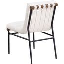  Color_Cream -- Meridian Burke Dining Chair IMAGE 6