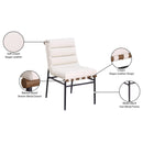  Color_Cream -- Meridian Burke Dining Chair IMAGE 9