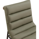  Color_Olive -- Burke Olive Vegan Leather Upholstered Dining Chair IMAGE 7