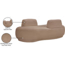  Manufacturer Color_Beige -- Meridian Argyle Fabric Chaise IMAGE 14