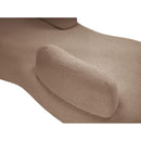  Manufacturer Color_Beige -- Meridian Argyle Fabric Chaise IMAGE 7