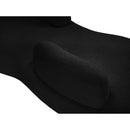  Manufacturer Color_Black -- Argyle Black Teddy Fabric Upholstered Chaise Lounge / Loveseat IMAGE 7