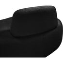  Manufacturer Color_Black -- Argyle Black Teddy Fabric Upholstered Chaise Lounge / Loveseat IMAGE 9