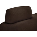  Manufacturer Color_Brown -- Argyle Brown Teddy Fabric Upholstered Chaise Lounge / Loveseat IMAGE 10