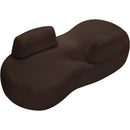 Meridian Argyle Brown Teddy Fabric Chaise/Loveseat IMAGE 6