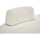 Meridian Argyle Cream Teddy Fabric Chaise/Loveseat IMAGE 10