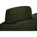  Manufacturer Color_Green -- Argyle Green Teddy Fabric Upholstered Chaise Lounge / Loveseat IMAGE 10