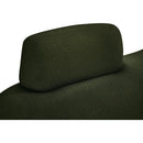 Meridian Argyle Green Teddy Fabric Chaise/Loveseat IMAGE 10