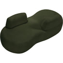 Meridian Argyle Green Teddy Fabric Chaise/Loveseat IMAGE 6