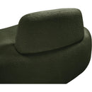 Meridian Argyle Green Teddy Fabric Chaise/Loveseat IMAGE 9