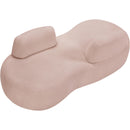 Meridian Argyle Pink Teddy Fabric Chaise/Loveseat IMAGE 6