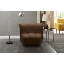 Manufacturer Color_Brown -- Infinity Brown Velvet Upholstered Modular Chair IMAGE 2