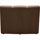  Manufacturer Color_Brown -- Infinity Brown Velvet Upholstered Modular Chair IMAGE 4