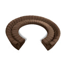  Manufacturer Color_Brown -- Infinity 183" Brown Velvet Upholstered 11 pc Modular Sectional IMAGE 1