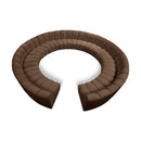  Manufacturer Color_Brown -- Infinity 183" Brown Velvet Upholstered 12 pc Modular Sectional IMAGE 1