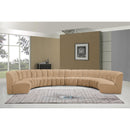  Manufacturer Color_Camel -- Infinity 183" Camel Velvet Upholstered 8 pc Modular Sectional IMAGE 2