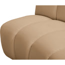  Manufacturer Color_Camel -- Infinity 183" Camel Velvet Upholstered 10 pc Modular Sectional IMAGE 6