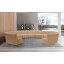  Manufacturer Color_Camel -- Infinity 183" Camel Velvet Upholstered 11 pc Modular Sectional IMAGE 2