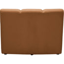  Manufacturer Color_Saddle -- Infinity Saddle Velvet Upholstered Modular Chair IMAGE 4