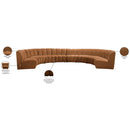  Manufacturer Color_Saddle -- Infinity 183" Saddle Velvet Upholstered 8 pc Modular Sectional IMAGE 11