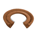  Manufacturer Color_Saddle -- Infinity 183" Saddle Velvet Upholstered 11 pc Modular Sectional IMAGE 1