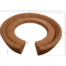  Manufacturer Color_Saddle -- Infinity 183" Saddle Velvet Upholstered 12 pc Modular Sectional IMAGE 10