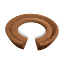  Manufacturer Color_Saddle -- Infinity 183" Saddle Velvet Upholstered 12 pc Modular Sectional IMAGE 1