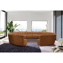  Manufacturer Color_Saddle -- Infinity 183" Saddle Velvet Upholstered 12 pc Modular Sectional IMAGE 2