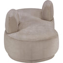  Manufacturer Color_Beige -- Meridian Argyle Fabric Chaise IMAGE 4