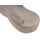  Manufacturer Color_Beige -- Meridian Argyle Fabric Chaise IMAGE 8