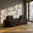 Meridian Argyle Brown Chenille Fabric Chaise/Loveseat IMAGE 14