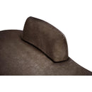 Meridian Argyle Brown Chenille Fabric Chaise/Loveseat IMAGE 9
