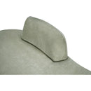  Manufacturer Color_Mint -- Argyle Mint Chenille Fabric Upholstered Chaise Lounge / Loveseat IMAGE 9