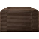  Manufacturer Color_Brown -- Shaggy Brown Corduroy Performance Fabric Upholstered Accent Chair IMAGE 5