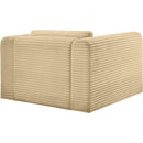 Manufacturer Color_Camel -- Shaggy Camel Corduroy Performance Fabric Upholstered Accent Chair IMAGE 7