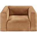  Manufacturer Color_Saddle -- Shaggy Saddle Corduroy Performance Fabric Upholstered Accent Chair IMAGE 6