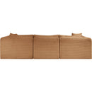  Manufacturer Color_Saddle -- Shaggy 109" Saddle Corduroy Performance Fabric Upholstered 4 pc Modular Sectional IMAGE 5
