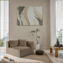 Manufacturer Color_Taupe -- Shaggy Taupe Corduroy Performance Fabric Upholstered Modular Corner Chair IMAGE 2
