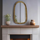  Meridian Auberge Brass Aluminum Frame Mirror IMAGE 2