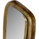  Meridian Auberge Brass Aluminum Frame Mirror IMAGE 5