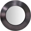  Meridian Sphere Black Iron Frame Mirror IMAGE 3