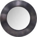  Meridian Sphere Black Iron Frame Mirror IMAGE 3