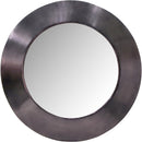  Meridian Sphere Black Iron Frame Mirror IMAGE 3